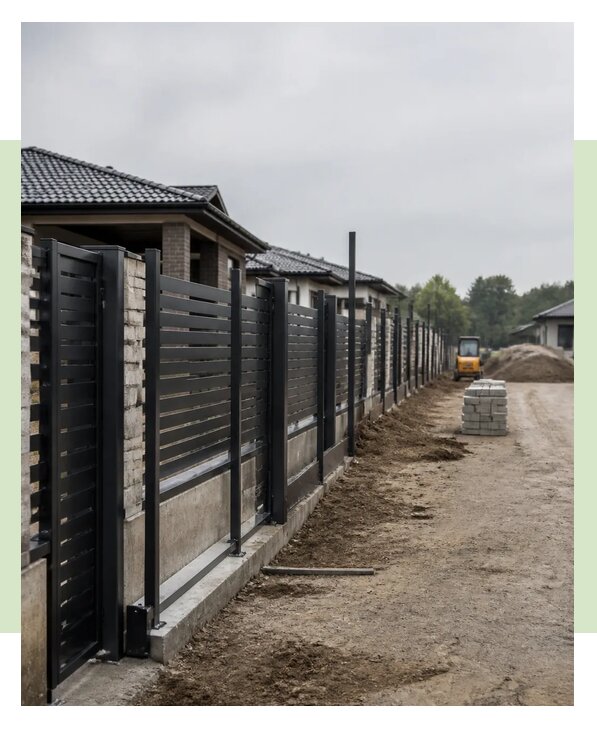 Ограждения для коттеджных поселков под ключ в Печоре